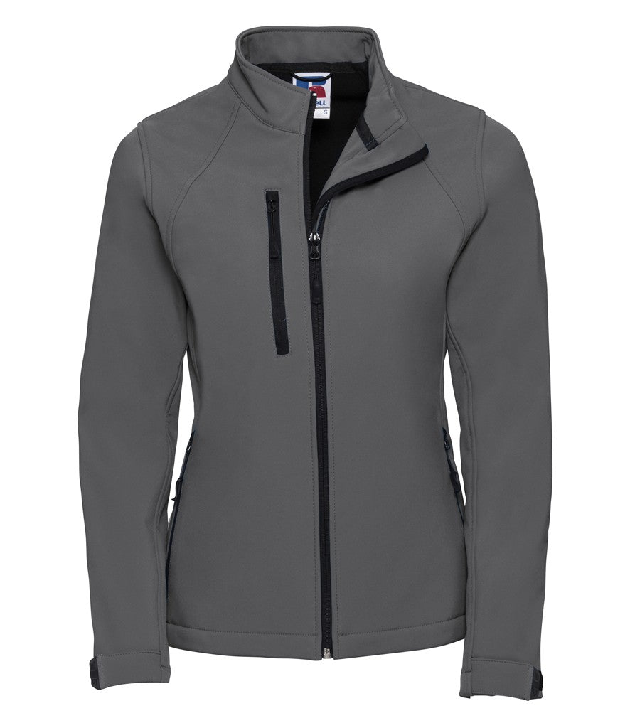 Ladies Soft Shell Jacket | TITANIUM